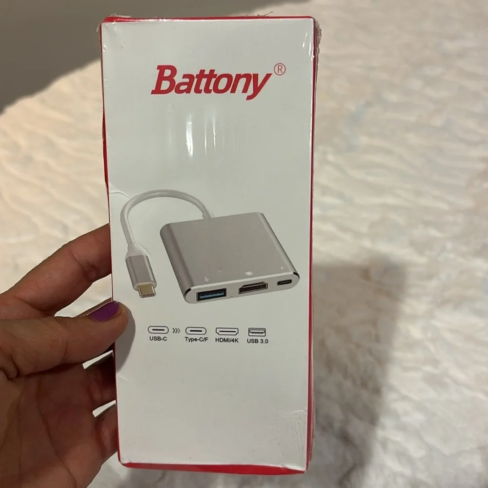 Battony USB C to HDMI Adapter USB Type C Adapter .